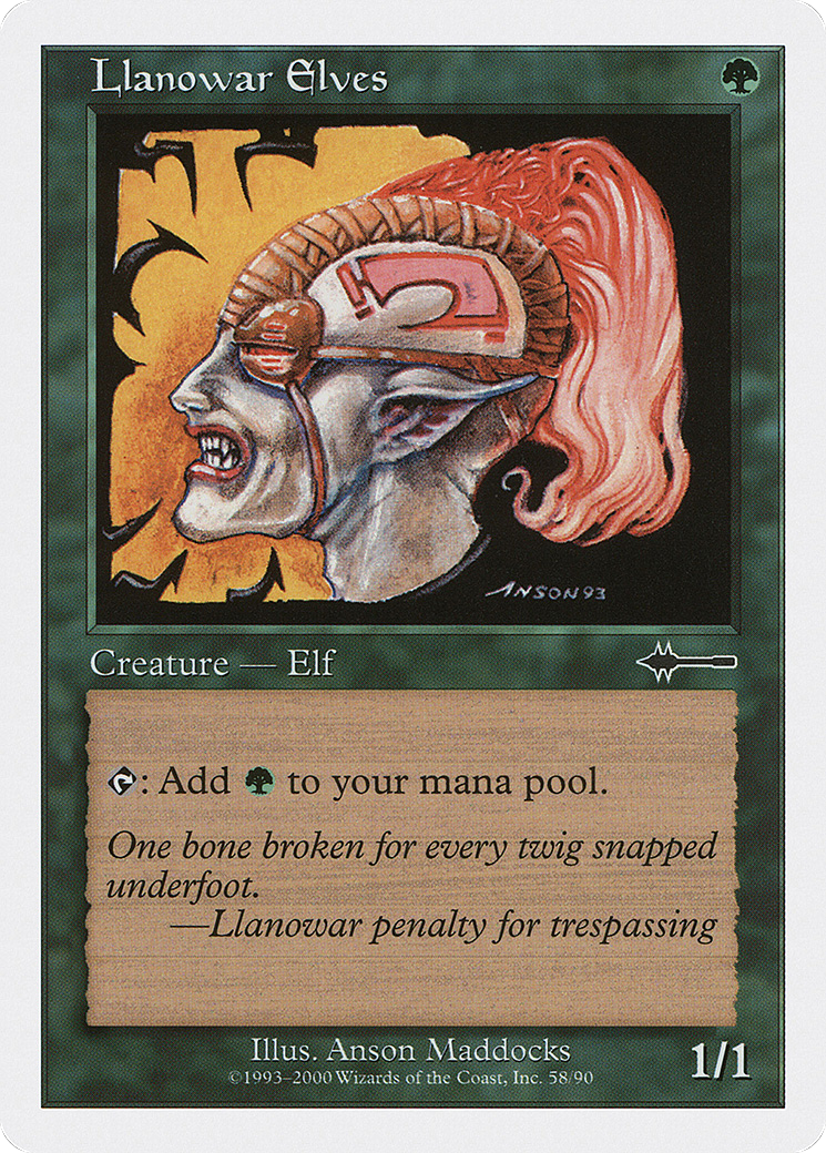 {C} Llanowar Elves [Beatdown][BTD 058]