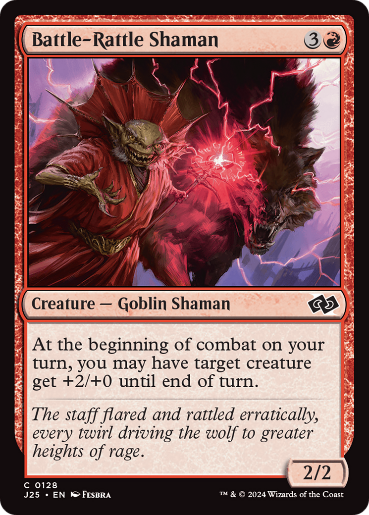 {C} Battle-Rattle Shaman [Foundations Jumpstart][J25 128]