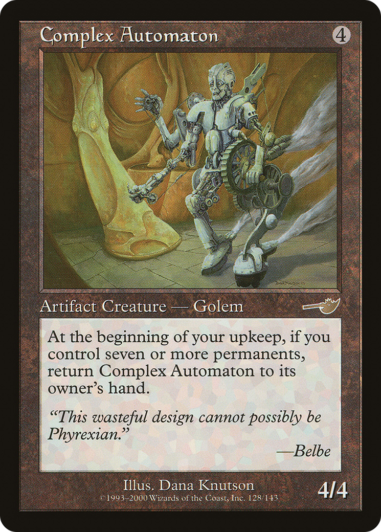 {R} Complex Automaton [Nemesis][NEM 128]