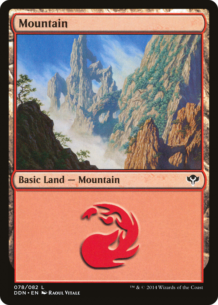 {B}[DDN 078] Mountain (78) [Duel Decks: Speed vs. Cunning]