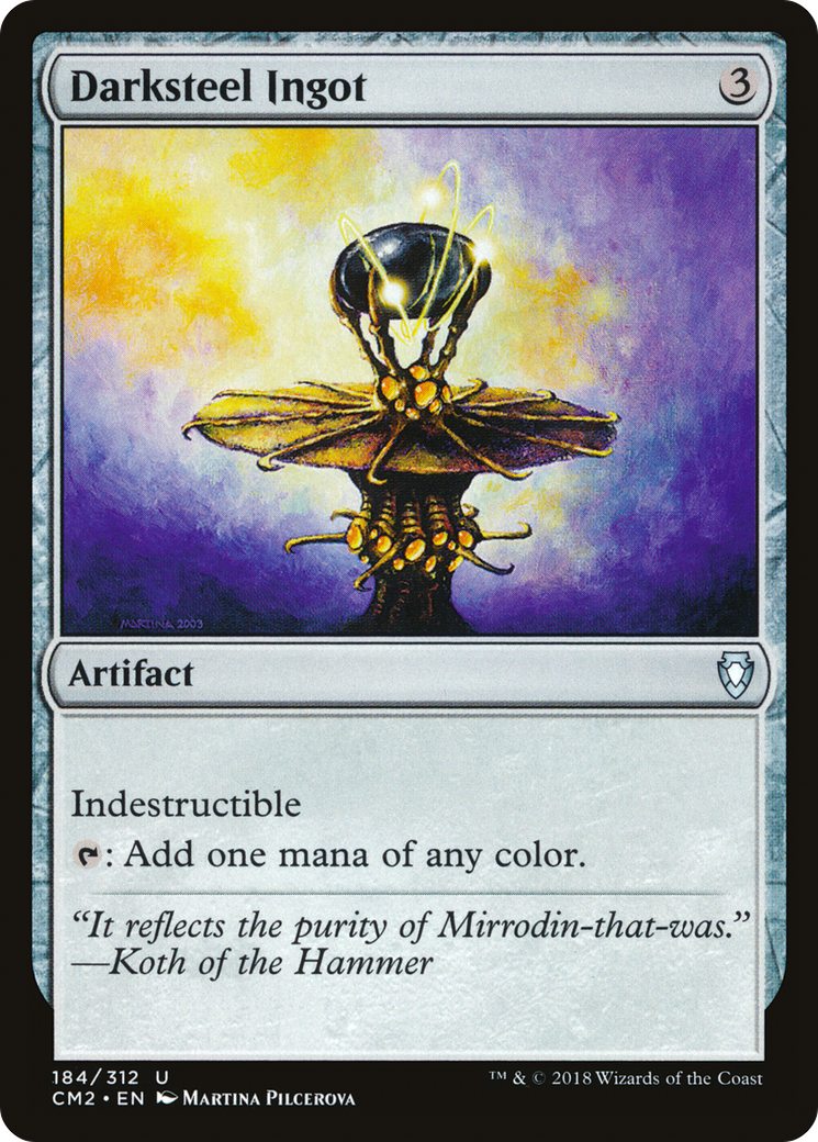 {C} Darksteel Ingot [Commander Anthology Volume II][CM2 184]