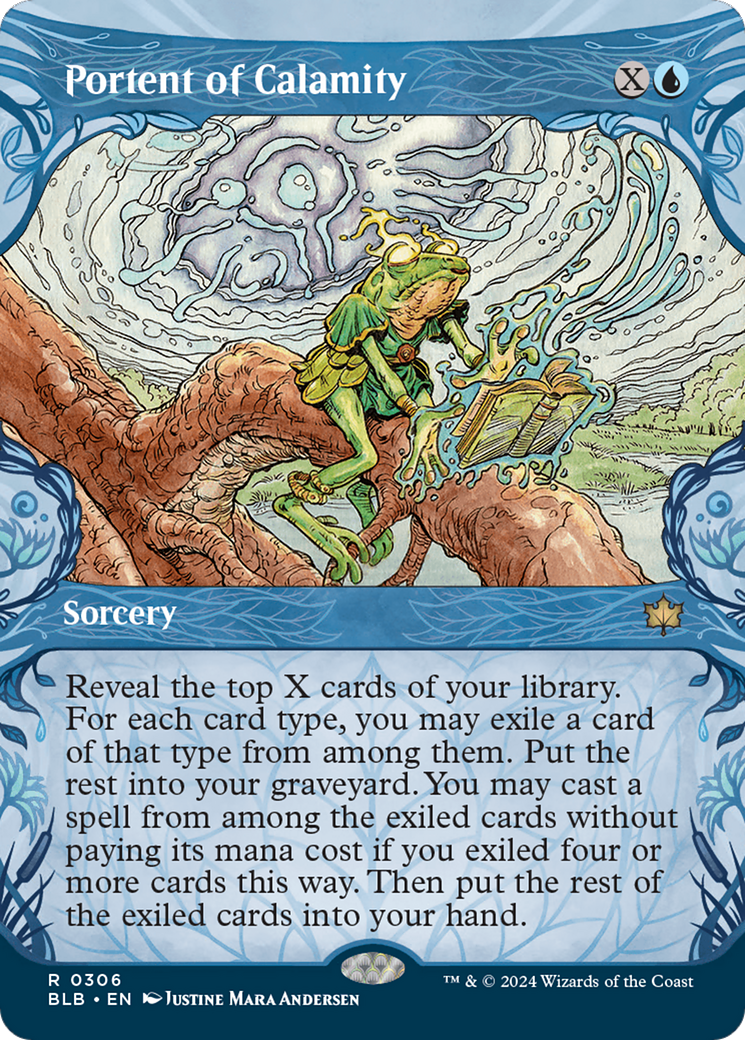 {@R} Portent of Calamity (Showcase) [Bloomburrow][BLB 306]