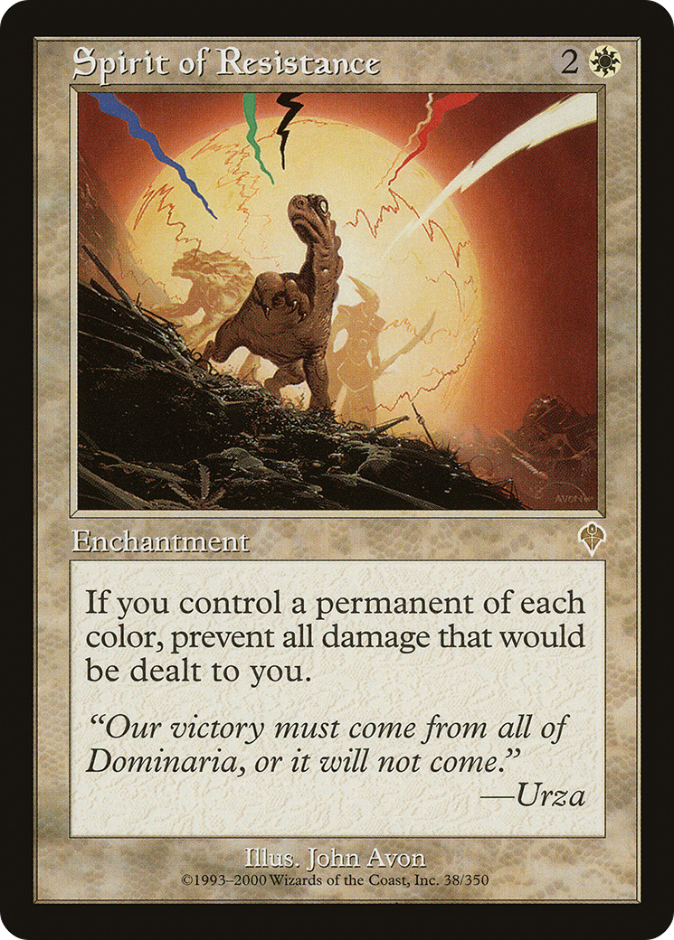 {R} Spirit of Resistance [Invasion][INV 038] - Misty Mountain Games