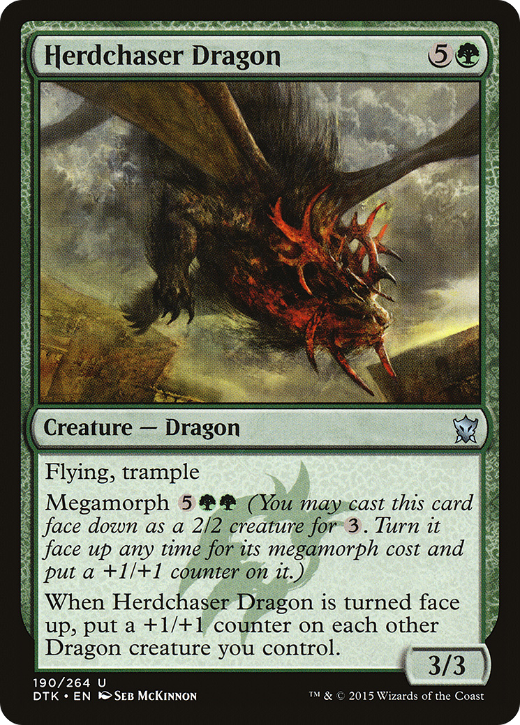 {C} Herdchaser Dragon [Dragons of Tarkir][DTK 190]