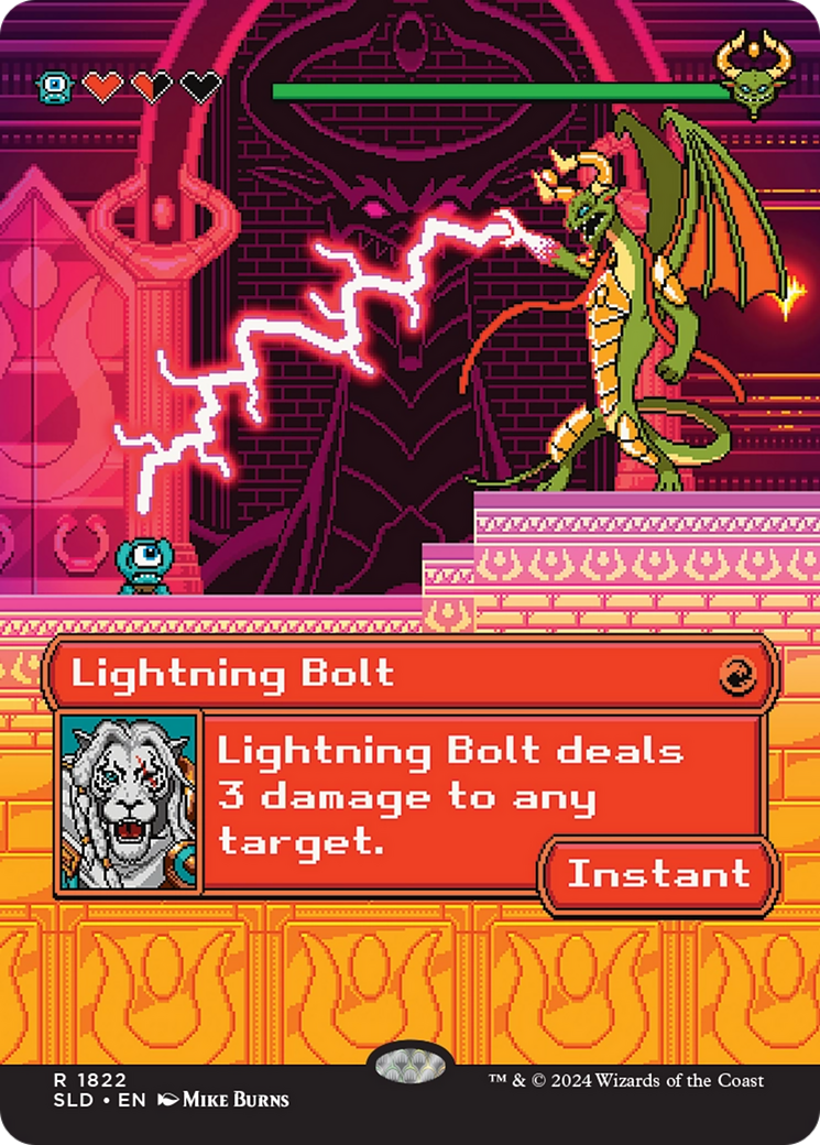 Lightning Bolt [SLD-1822]  (Borderless) Foil