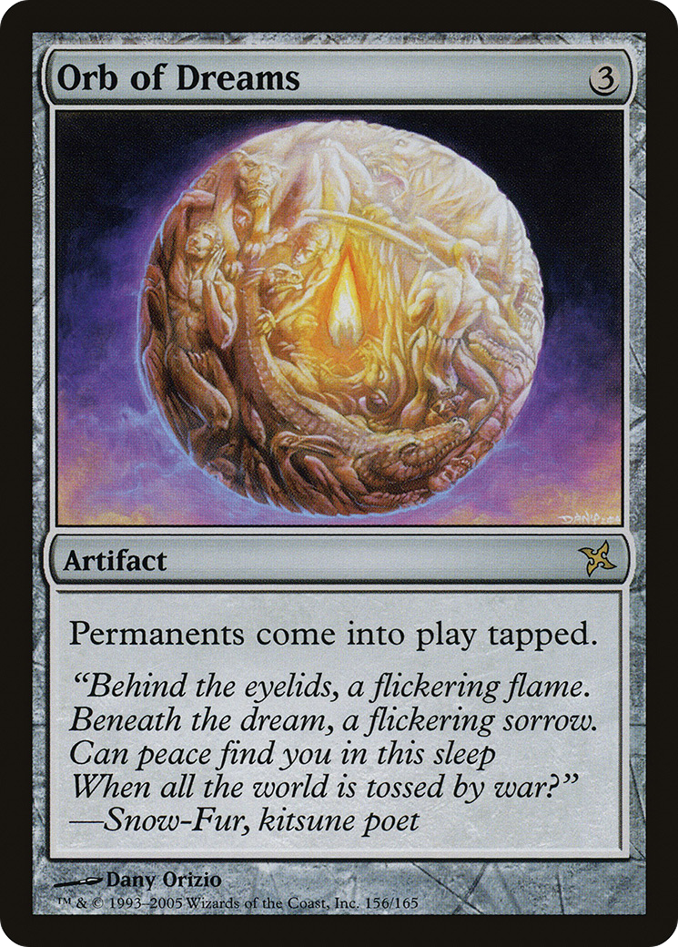 {R} Orb of Dreams [Betrayers of Kamigawa][BOK 156] - Misty Mountain Games