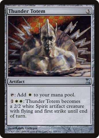 {C} Thunder Totem [Time Spiral][TSP 265]