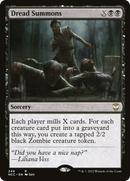 {R} Dread Summons [Streets of New Capenna Commander][NCC 249]