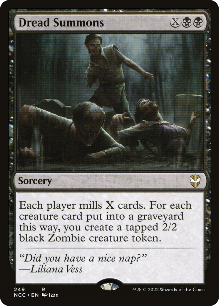 {R} Dread Summons [Streets of New Capenna Commander][NCC 249]