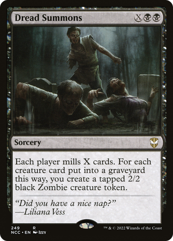 {R} Dread Summons [Streets of New Capenna Commander][NCC 249]