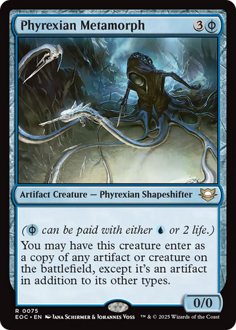 {@@ EOC R} Phyrexian Metamorph [Edge of Eternities Commander][EOC 075]