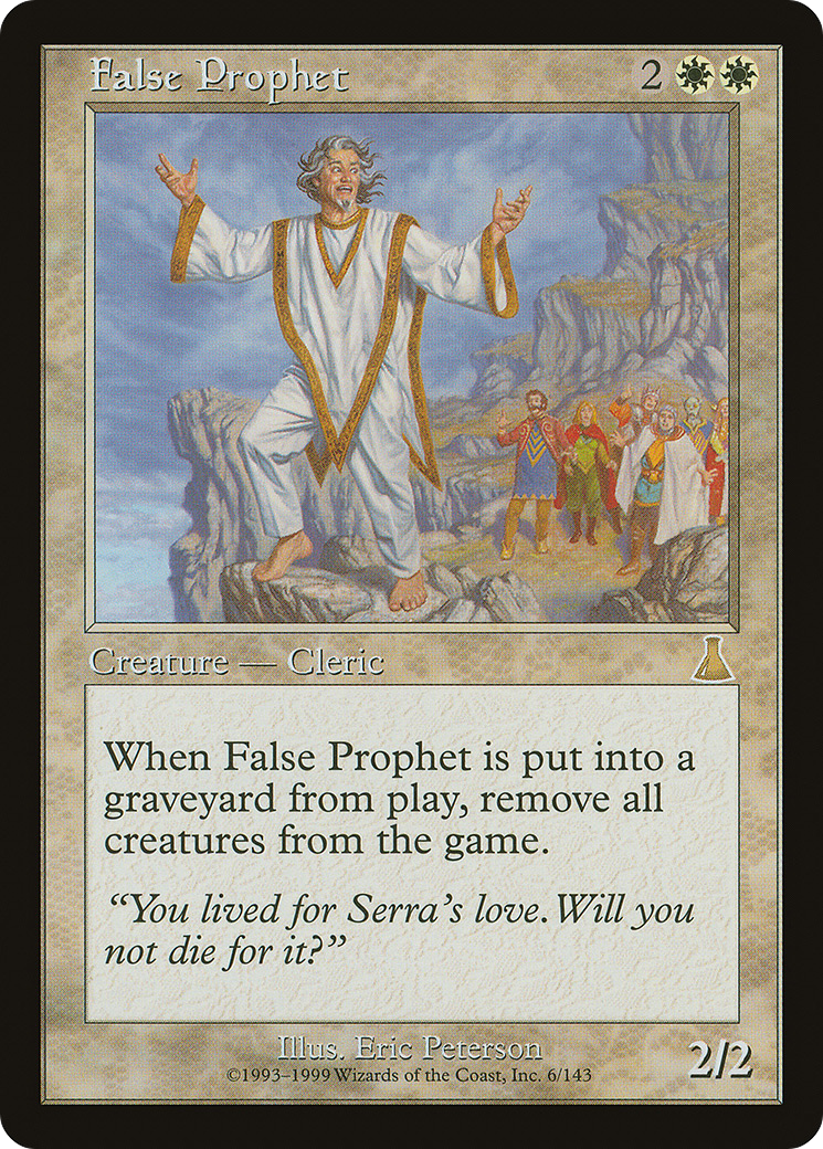 {R} False Prophet [Urza's Destiny][UDS 006] - Misty Mountain Games