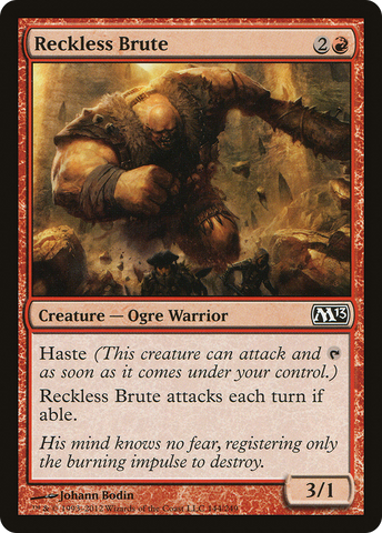{C} Reckless Brute [Magic 2013][M13 144]