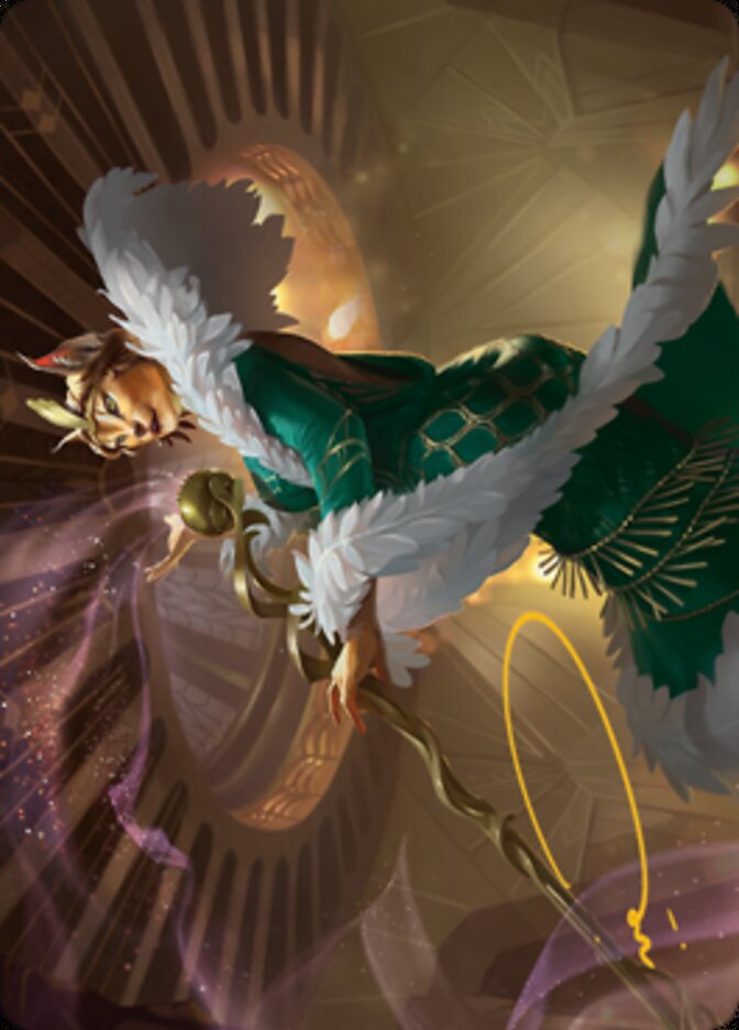 {A} Kitt Kanto, Mayhem Diva Art Card (Gold-Stamped Signature) [Streets of New Capenna Art Series][GS ASNC 042]