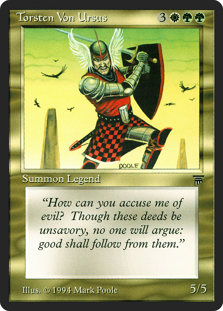 {C} Torsten Von Ursus [Legends][LEG 266]