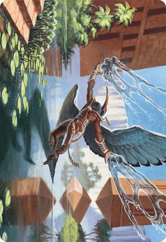 {A} Nadu, Winged Wisdom Art Card [Modern Horizons 3 Art Series][AMH3 014]