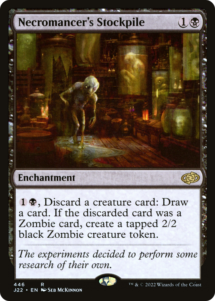 {R} Necromancer's Stockpile [Jumpstart 2022][J22 446]