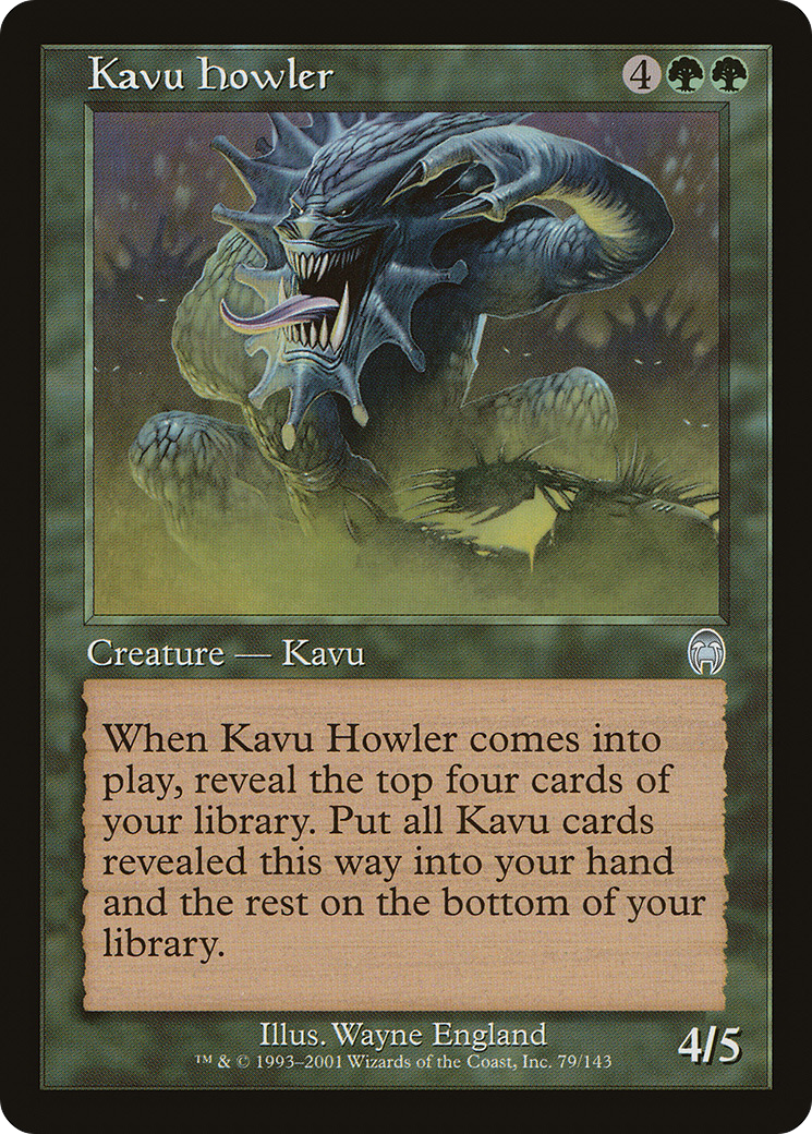 {C} Kavu Howler [Apocalypse][APC 079]