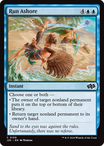 {C} Run Ashore [Foundations Jumpstart][J25 109]