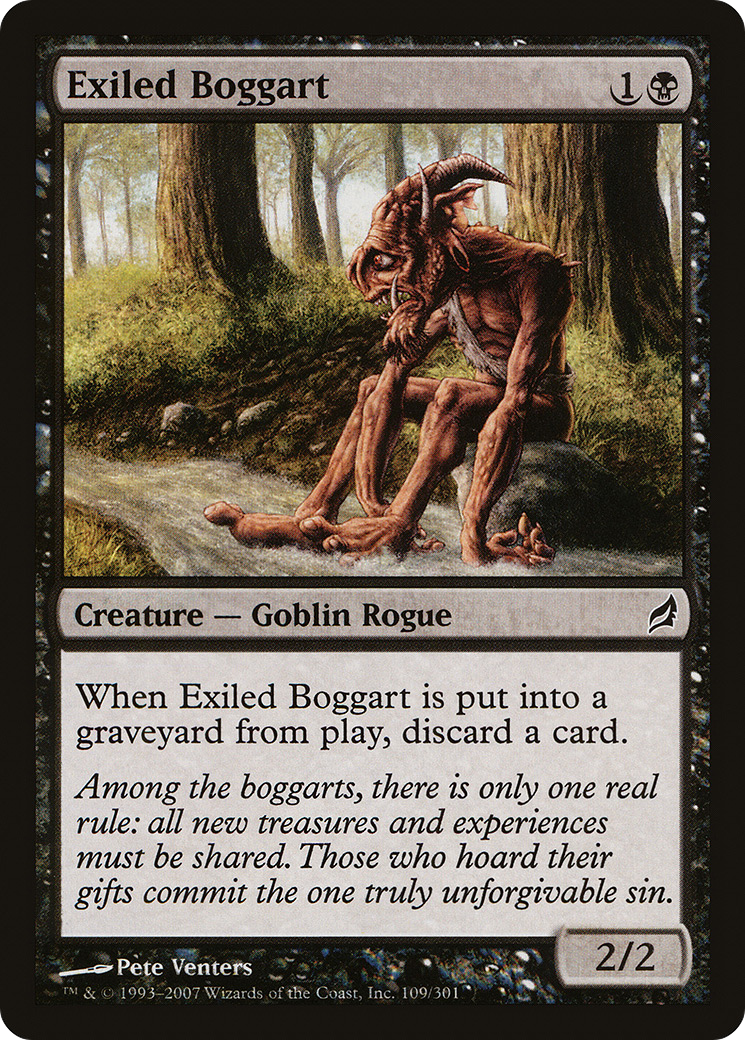 {C} Exiled Boggart [Lorwyn][LRW 109]