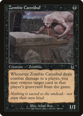 {C} Zombie Cannibal [Odyssey][ODY 169]