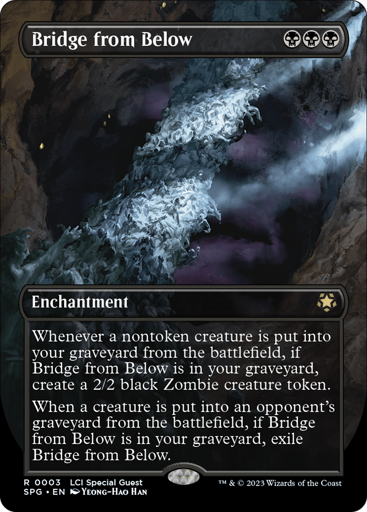{R} Bridge from Below (Borderless) [The Lost Caverns of Ixalan Special Guests][SPG 003]