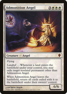 {R} Admonition Angel [Worldwake][WWK 001] - Misty Mountain Games