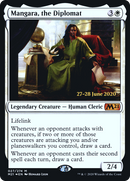 {R} Mangara, the Diplomat [Core Set 2021 Prerelease Promos][PR M21 027]