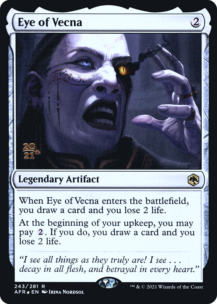 {R} Eye of Vecna [Dungeons & Dragons: Adventures in the Forgotten Realms Prerelease Promos][PR AFR 243]