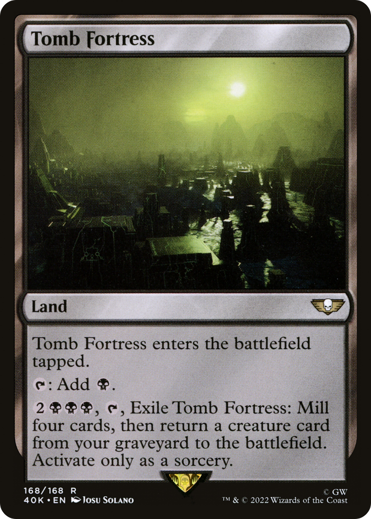 {R} Tomb Fortress [Universes Beyond: Warhammer 40,000][40K 168]