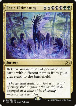 Eerie Ultimatum [LIST-184/274]