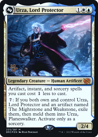{R} Urza, Lord Protector [The Brothers' War: Prerelease Promos][PR BRO 225]