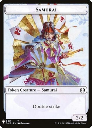 {@@LIST} Samurai // Clue Double-Sided Token [LIST 2 // 40]