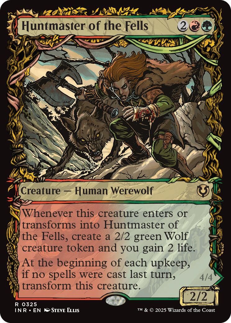 {R} Huntmaster of the Fells // Ravager of the Fells (Showcase) [Innistrad Remastered][INR 325]