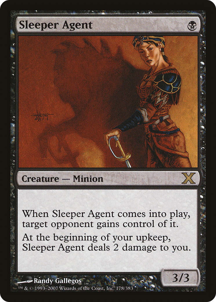 {R} Sleeper Agent [Tenth Edition][10E 178] - Misty Mountain Games