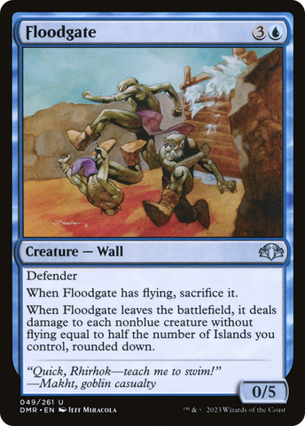 {C} Floodgate [Dominaria Remastered][DMR 049]