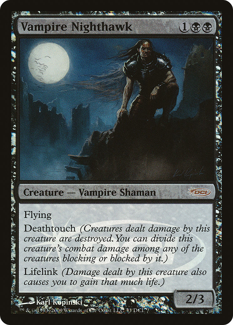 {R} Vampire Nighthawk [Wizards Play Network 2009][PA WP09 033] - Misty Mountain Games