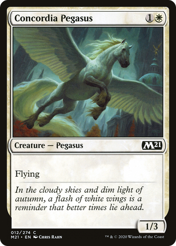 {C} Concordia Pegasus [Core Set 2021][M21 012]