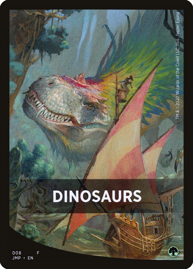 {T} Dinosaurs Theme Card [Jumpstart Front Cards][FJMP 008]