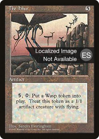 {F} The Hive [Fourth Edition (Foreign Black Border)][FBB 4ED 351]