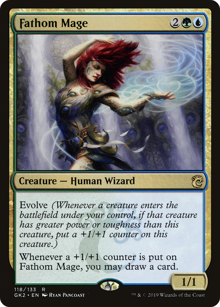 {R} Fathom Mage [Ravnica Allegiance Guild Kit][GK2 118]
