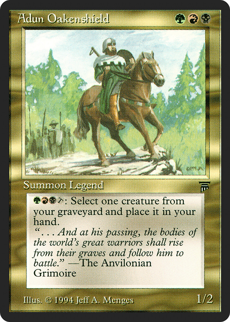 {R} Adun Oakenshield [Legends][LEG 216] - Misty Mountain Games