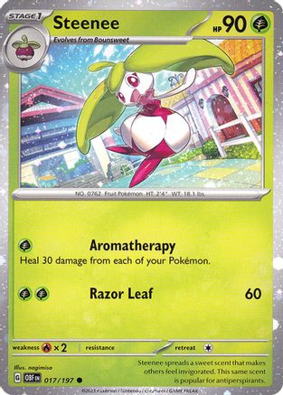 [PKM] Steenee (017/197) (Cosmos Holo) [Miscellaneous Cards]