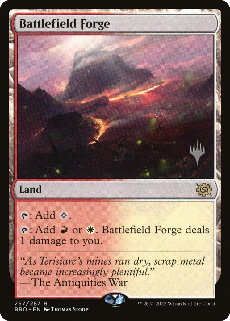 {R} Battlefield Forge [The Brothers' War: Promo Pack][PP BRO 257]