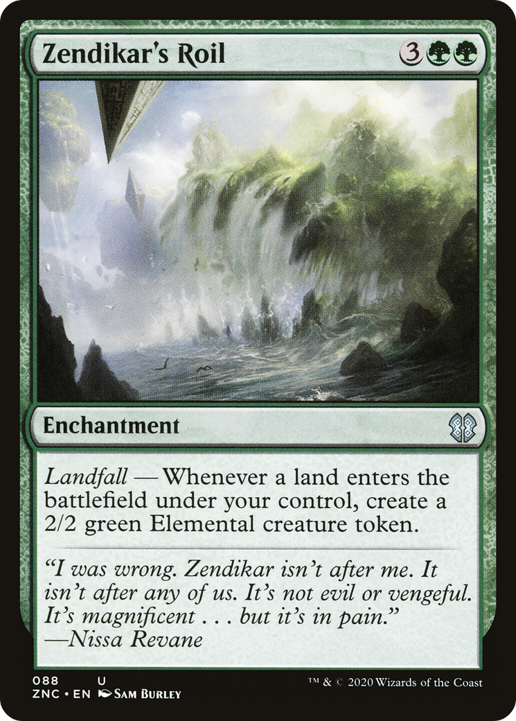 {C} Zendikar's Roil [Zendikar Rising Commander][ZNC 088]