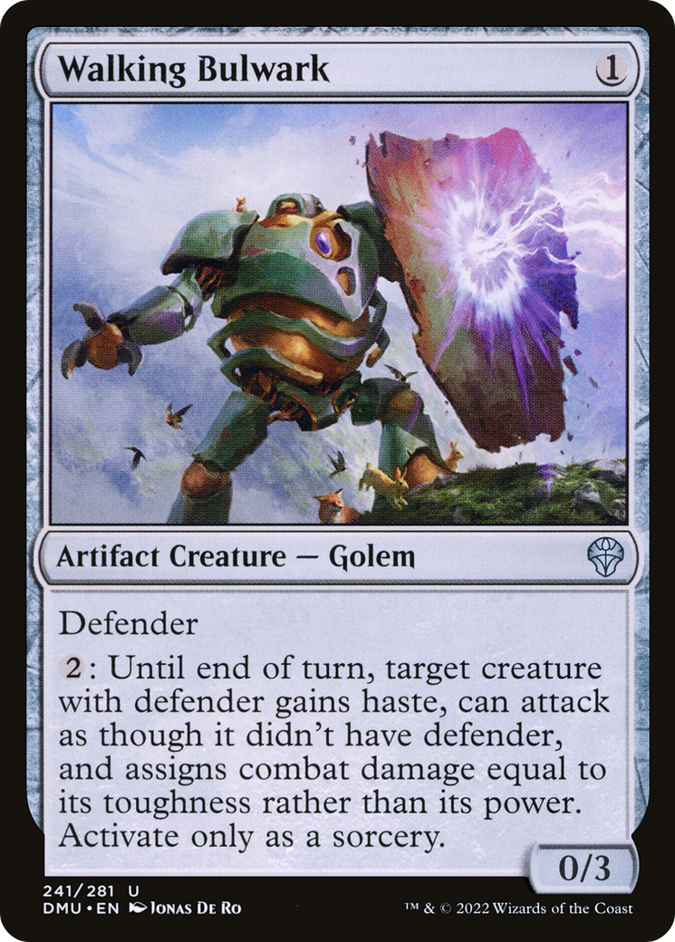 {C} Walking Bulwark [Dominaria United][DMU 241]