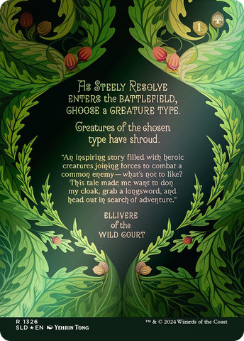 {R} Steely Resolve [Secret Lair Drop Series][SLD 1326]