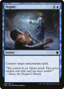 {C} Negate [Dragons of Tarkir][DTK 065]