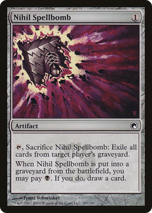 {C} Nihil Spellbomb [Scars of Mirrodin][SOM 187]