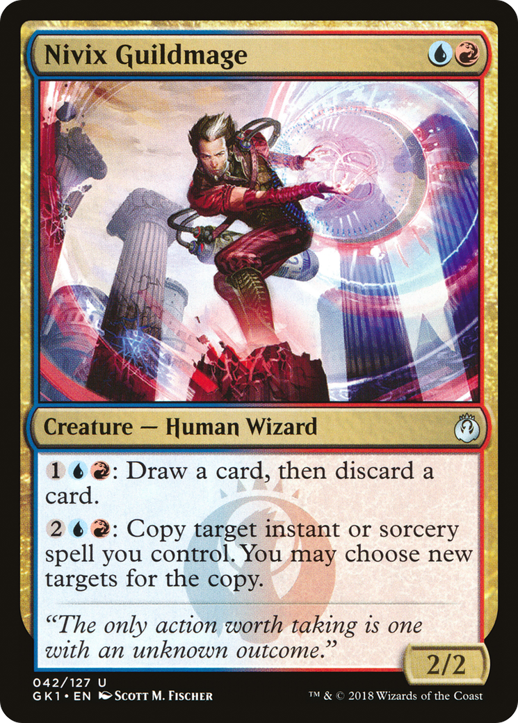 {C} Nivix Guildmage [Guilds of Ravnica Guild Kit][GK1 042]